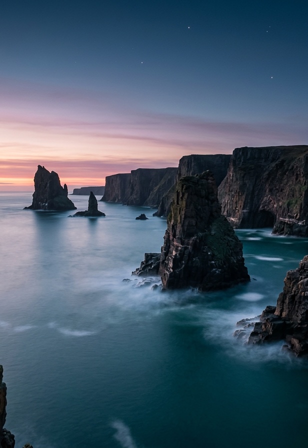 Sea stacks, outer-screen crop
